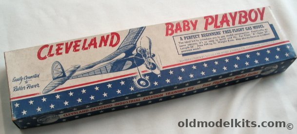 Cleveland Baby Playboy Gas Model Balsa Flying Model Airplane Kit, GP-5008 plastic model kit